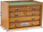Red Oak 6 Drawers Mid-Riser, FT0206