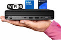 HP Pro 400 G9 Mini PC Desktop Computer  Intel CPU  16GB DDR5 RAM  256GB PCIe SSD  Triple 4K Display Support  USB-C  Ultra-Quiet Design  Bluetooth 5.2  WiFi 6  Keyboard and Mouse  Windows 11 Pro