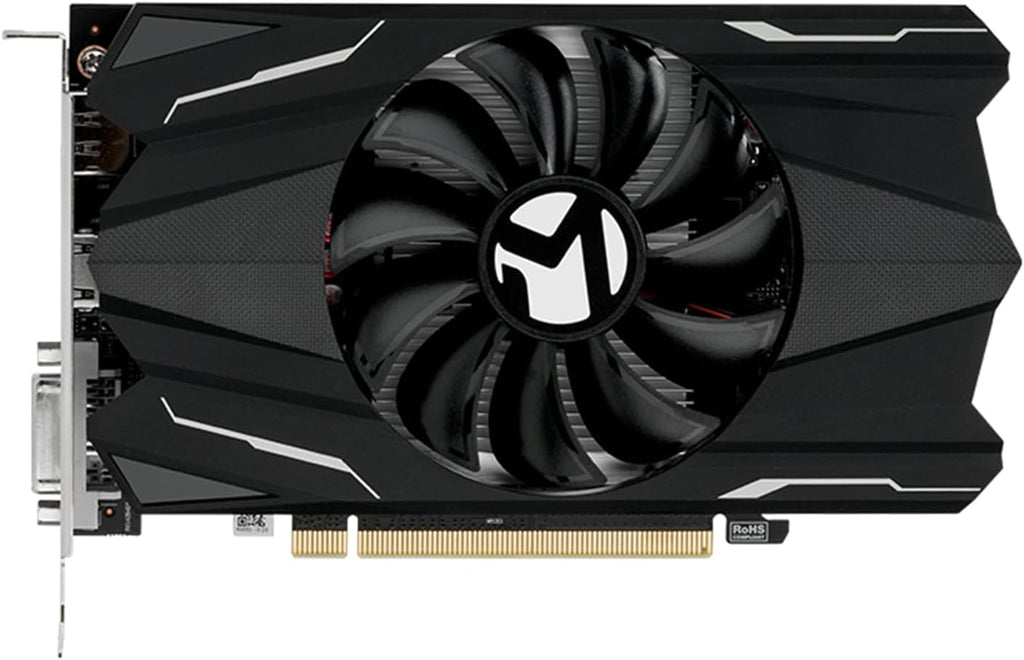 maxsun AMD Radeon RX 550 4GB GDDR5 ITX Computer PC Gaming Video Graphics Card GPU 128-Bit DirectX 12 PCI Express X16 3.0 DVI-D Dual Link, HDMI, DisplayPort