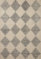 Loloi Chris Loves Julia Francis Collection FRA-01 Beige/Charcoal 5'-0" x 7'-6" Area Rug