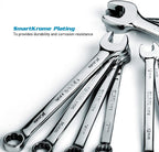 Capri Tools Combination Wrench Set with The Mechanic's Tray, Metric 6 to 24 mm, 19-Piece (CP11390MT)