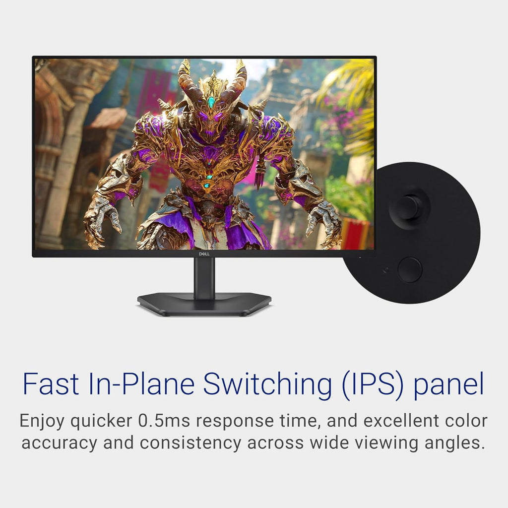 Dell 27 240Hz Gaming Monitor - SE2726HG - 27-inch FHD (1920x1080) 240Hz Display  in-Plane Switching (IPS) Technology  AMD FreeSync Premium  TÜV 3-Star  2X HDMI  DisplayPort 1.4  Tilt