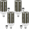 150W 4 pack LED Corn Light Bulb(1500W Equivalent ) ,Commercial Grade DayLight 5000K E26/E39 22900LM Medium Mogul Base LED Lamp,Large Area Lights For Outdoor Indoor Garage Warehouse Factory Bay Light