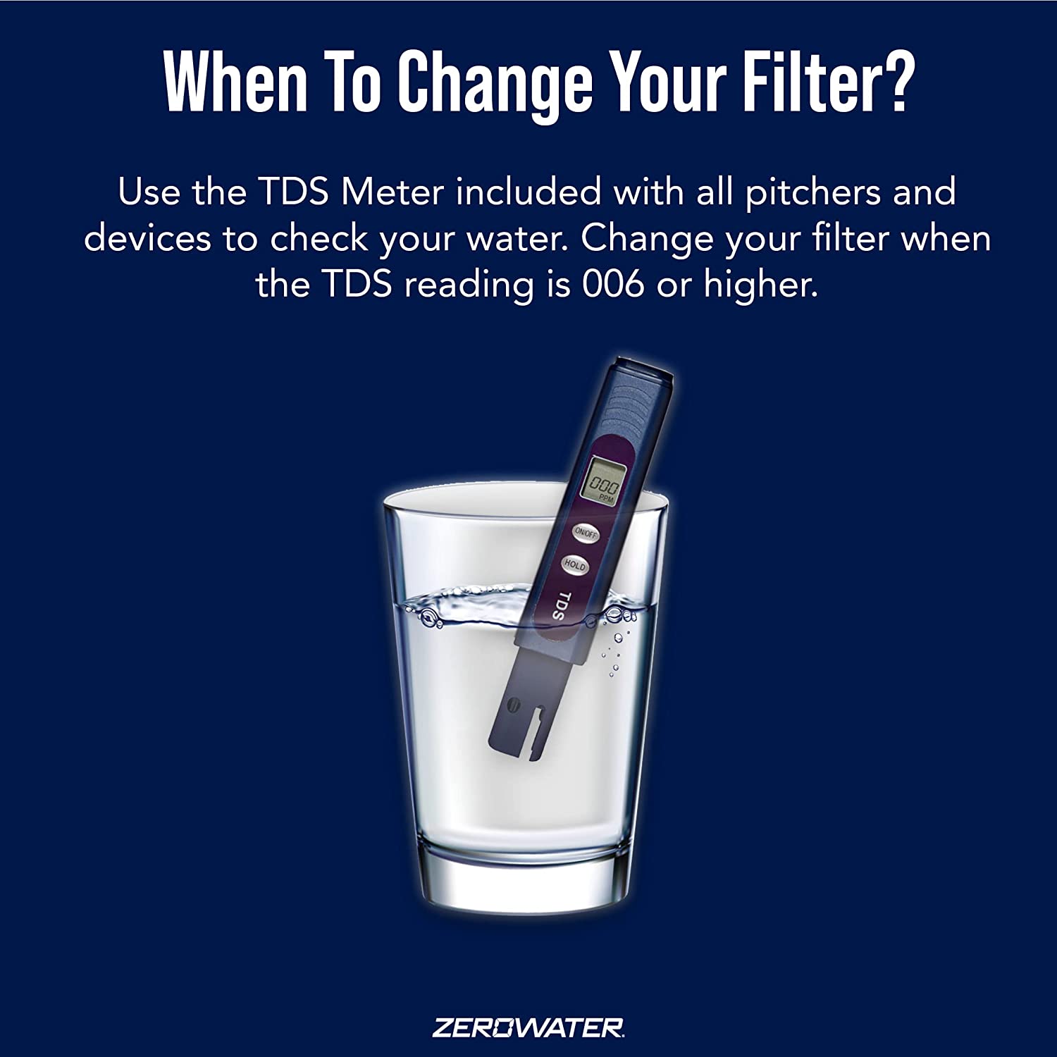 ZeroWater 12 Pack BPA Free Replacement Filters, NSF Certified, 5 Stage Ion Exchange, Removes Lead & Heavy Metals