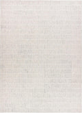 Hand-Tufted 100% Wool Area Rug – Unique Modern Geometric Grid Pattern, Soft Plush Textured Carpet for Living Room, Bedroom, Dining Room & Entryway (Grey, 8' x 10')