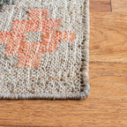 SAFAVIEH Kilim Collection Area Rug - 9' x 12', Beige & Gold, Handmade Moroccan Boho Jute & Cotton, Ideal for High Traffic Areas in Living Room, Bedroom (KLM753G)