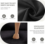 Swivel Accent Sofa Chair Set of 2, 360 Degree Rotation 36'' Width Oversized Wingback Armchair Linen Fabric Single Thick Cushion Soft Living Room, Office Black