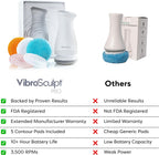 Vibro Sculpt Pro Lymphatic Drainage Massager & Body Sculpting Machine – Anti Cellulite Massager for Stomach, Legs & Arms – Body Contouring & Skin Tightening Device