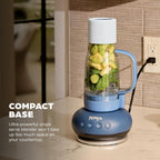 Ninja Blendboss™ | Personal Blender for Smoothies & Frozen Drinks | 26oz Travel Tumbler with LeakProof Lid, Chug Spout & Detachable Straw | Auto-iQ Technology | Cyberspace | DB351CY