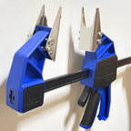 18” Quick Coupler Mate Pipe Clamps Includes 4 Duo-Jaw Sets(2 * 1/2" + 3/4" and 2 * 7/8" + 3/8" Jaw) for Hydraulic Pipe Clamps Quick Coupler Tool Suitable Excavators, Tractors etc.