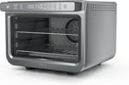 Ninja Air Fryer & Toaster Oven | Prestige Smart XL Countertop Oven | Bakes up to 20 Cookies, Fits up to a 12lb Turkey | Pizza, Toast, Bake, Air Fry & Reheat | 1800 Watts | Stainless Steel | DT501