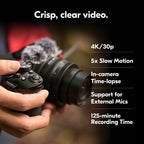 Nikon Z 30 with Wide-Angle Zoom Lens | Our most compact  lightweight mirrorless stills/video camera with 16-50mm zoom lens | Nikon USA Model