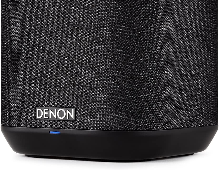 Denon Home 150 Wireless Smart Speaker – Compact Design  Wi-Fi & Bluetooth  HEOS Built-in  Alexa Built-in  Siri & AirPlay 2  Spotify Connect  Multi-Room Support  Black