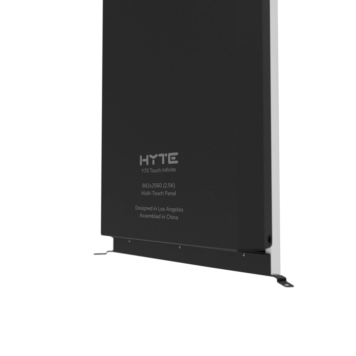 Hyte Y70 Touch Infinite Display Upgrade Screen Kit for PC Case - 14.9" IPS Display - 2.5K Resolution - 60Hz - 10-Point Touch - Pitch Black