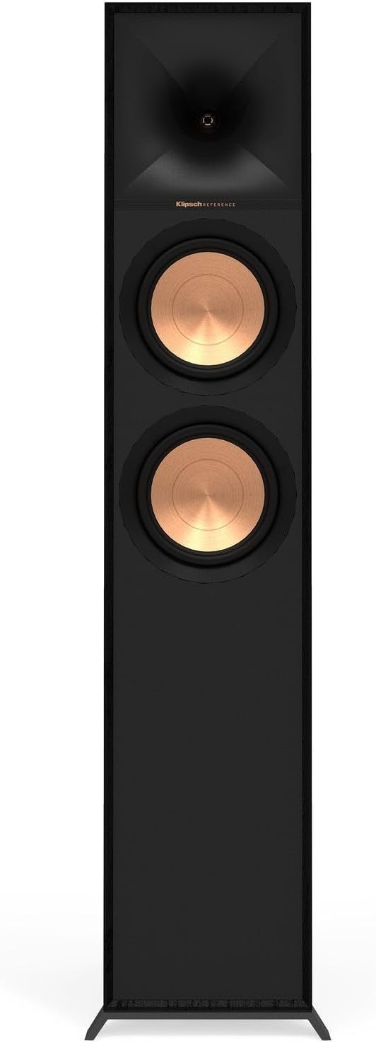 Klipsch Reference Next-Generation R-600F Horn-Loaded Floorstanding Speaker for Best-in-Class Home Theater