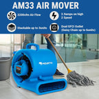 MOUNTO Water Damage Restoration Combo Package Deals (20xAir Mover, 4x Air Scrubber, 4x LGR Dehumidifiers)