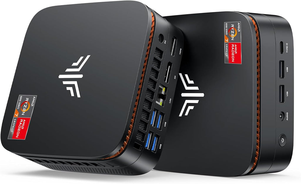 KAMRUI Mini PC  AMD Ryzen 7 6800H Mini Gaming Computers(8C/16T  Max 4.7GHz)  32GB RAM 512GB SSD Micro Desktop Computer  Triple Display  WiFi 6  BT5.2  2.5Gbps LAN  Small PC Office Home