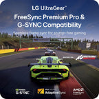 LG 27G850A-B 27-inch Ultragear 4K UHD (3840 x 2160) IPS Gaming Monitor  Dual-Mode 240Hz  1ms  NVIDIA G-Sync Compatible  AMD FreeSync Premium Pro  VESA DisplayHDR 600  HDMI  DisplayPort 2.1  Black