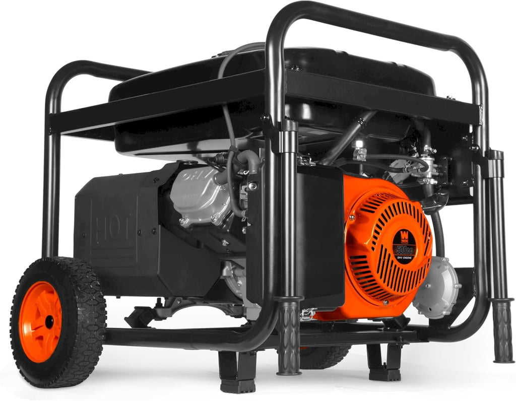 WEN 14500-Watt 120V/240V Tri-Fuel Generator  Transfer-Switch Ready with Electric Start and Wheel Kit (TF1450)