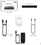 Plugable USB C Triple Display Docking Station | 100W PD  3x HDMI (1x 4K 30Hz  2x 1080p 60Hz)  6x USB 5Gbps Ports | Windows  macOS  ChromeOS Compatible - Enhance Productivity with Multi-Monitor Support