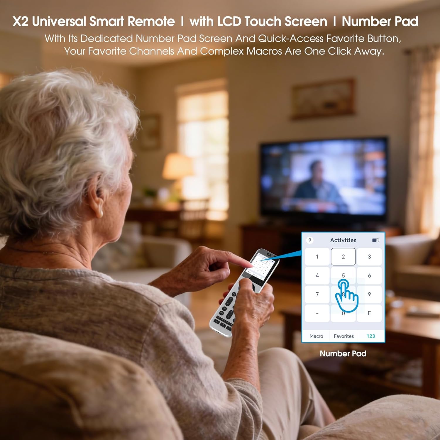 SofaBaton X2 Universal Remote Control with Touch Screen and Hub  All-in-One Smart Remote with Charging Dock & Custom APP  One-Touch Activities  Works with Alexa  Google Assistant & Home Assistant