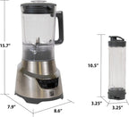 Kenmore Elite Countertop Blender – Electric Mixer for Smoothies, Ice Crush & Pulse Function, Heavy Duty Pitcher, Kitchen Appliance, Dishwasher-Safe Jar