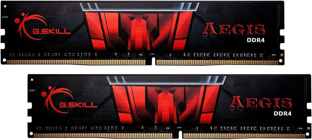 G.SKILL AEGIS Series DDR4 RAM (XMP) 16GB (2x8GB) 3200MT/s CL16-18-18-38 1.35V Intel AMD Desktop Computer Memory U-DIMM (F4-3200C16D-16GIS)