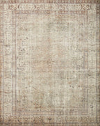 Loloi Margot Collection MAT-01 Antique/Sage 7'-6" x 9'-6" Area Rug feat. CloudPile, No-Shed Easy Clean Large Patterned Area Rug for Living Room, Bedroom, Dining Area