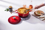 Le Creuset Enameled Cast Iron Signature Round Dutch Oven, 5.5 qt., Cerise