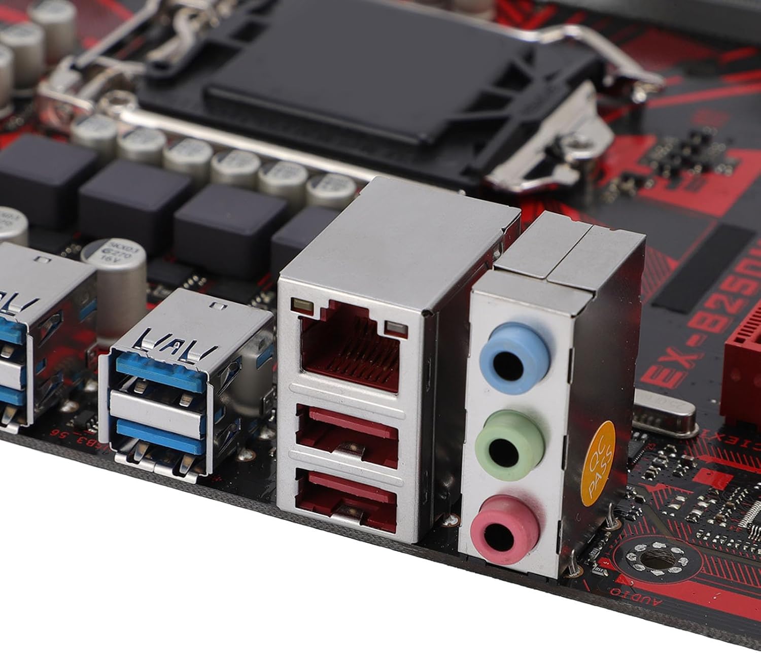 XUMIUZIY B250M V3 Desktop Motherboard, M ATX 2 DDR4 DIMM Slot for LGA 1151 7th 6th Gen Core i7 i5 i3 14nm CPU Processor, with PCI E 3.0, DVI Output, ALC887 8 Channel Sound Chip