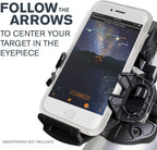 Celestron StarSense Explorer LT 80AZ App-Enabled Telescope – 80mm Refractor with Smartphone Dock & StarSense App – iPhone & Android Compatible – Easy-to-Use for Beginners