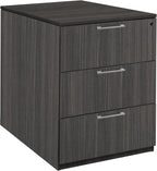 Regency Legacy Stand Up Back to Back Lateral File/Desk- Ash Grey