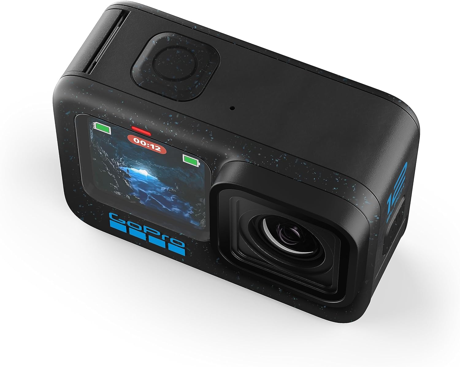 GoPro HERO12 Black - Waterproof Action Camera with 5.3K60 Ultra HD Video  27MP Photos  HDR  1/1.9" Image Sensor  Live Streaming  Webcam  Stabilization