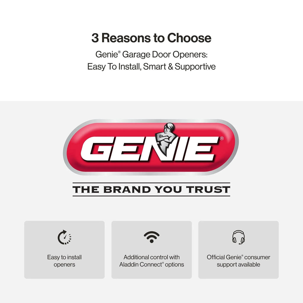 Chain Drive 750 3/4 HPc Garage Door Opener w/Battery Backup - Heavy Duty -