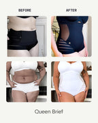 HONEYLOVE Shapewear for Women - Queen Brief - Tummy Control Underwear Lingerie