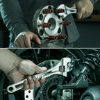 SK 3-Piece Adjustable Wrench Set, 6-Inch, 8-Inch, 10-Inch, Cr-V Steel, SAE & Metric Scales