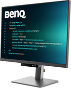 BenQ RD280U 28.2” 4K 3840x2560 3:2 Programming Monitor  Eye-Care  Nano Matte Panel  Coding Modes  MoonHalo Backlight  90W USB-C  KVM  VESA Mount  Developer Monitor