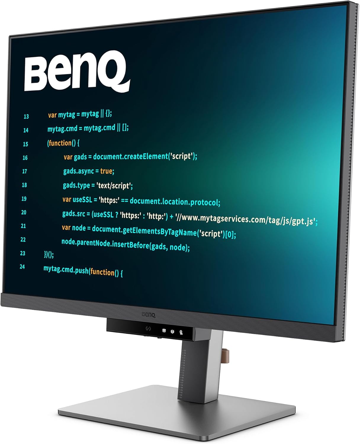 BenQ RD280U 28.2” 4K 3840x2560 3:2 Programming Monitor  Eye-Care  Nano Matte Panel  Coding Modes  MoonHalo Backlight  90W USB-C  KVM  VESA Mount  Developer Monitor
