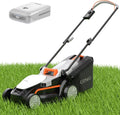 Litheli Cordless Lawn Mower 13 Inch, U20 Handy+ 20V Electric Lawn Mowers for Garden, Yard and Farm, 5 Heights Adjustment, Light Weight,4.0Ah Portable Battery Included