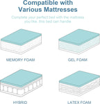 Queen Adjustable Bed Frame with Wireless Remote, Dual Motors