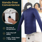Original Automatic Hot Air Garment Dryer & Iron – Hands-Free Wrinkle Remover for Shirts & Pants, Designed for Reliable Everyday Use