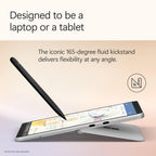 Microsoft Surface Pro 2-in-1 Laptop/Tablet (2025)  Windows 11 Copilot+ PC  12" Touchscreen Display  Snapdragon X Plus (8 Core)  16GB RAM  256GB Storage  Platinum