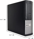 Dell OptiPlex Computer Desktop PC  Intel Core i5 3rd Gen 3.2 GHz  16GB RAM  2TB HDD  New 22 Inch LED Monitor  RGB Keyboard and Mouse  WiFi  Windows 11 Pro (Renewed)