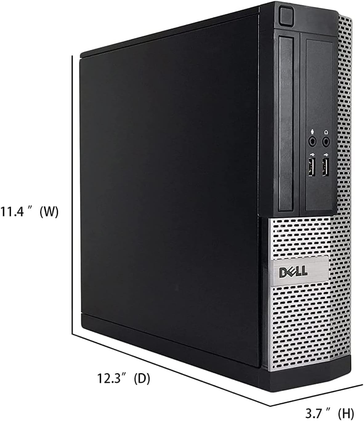 Dell OptiPlex Computer Desktop PC  Intel Core i5 3rd Gen 3.2 GHz  16GB RAM  2TB HDD  New 22 Inch LED Monitor  RGB Keyboard and Mouse  WiFi  Windows 11 Pro (Renewed)