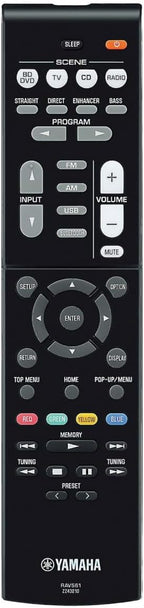 YAMAHA RX-V385 5.1-Channel 4K Ultra HD AV Receiver with Bluetooth