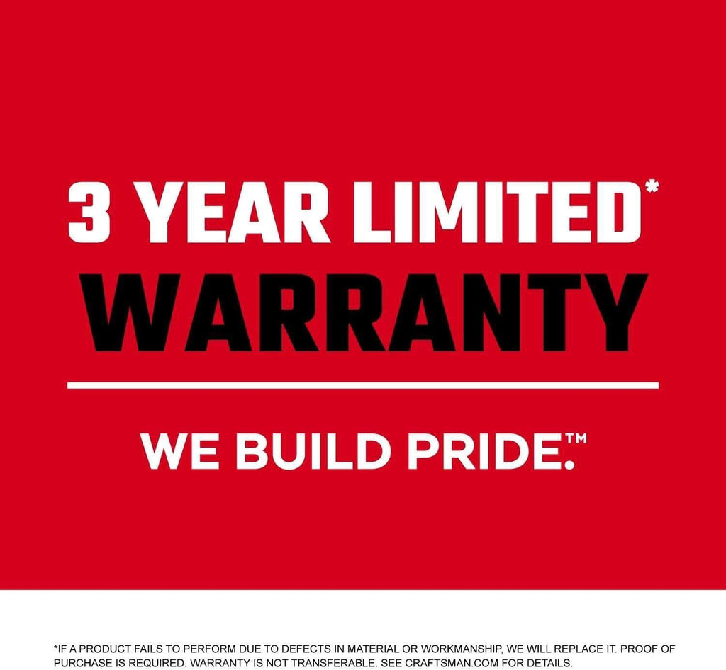CRAFTSMAN V20 Reciprocating Saw, Cordless, 3,000 RPM, Variable Speed Trigger, Quick Easy Blade Change, Bare Tool Only (CMCS300B)