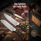 Knife Sharpener Tool,Rolling Knife Sharpener Kit with Diamond for Steel of Any Hardness, knife Sharpener with 15 & 20 Degree Magnetic Anglefor Chef's, Fruit, and All Steel Knives
