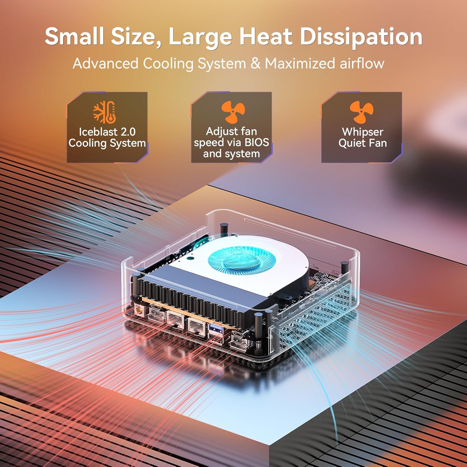 GEEKOM AX8 Max Mini PC with AMD Ryzen 7 8745HS Dual 2.5GbE Lan Port| 32GB DDR5(Upgradable) 1TB NVMe SSD(Expandable)| Radeon 780M USB4.0(40Gbps) Quad Display| Windows 11 Pro Gaming Office Video Editing