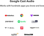 WiiM Pro AirPlay 2 Receiver  Google Cast Audio  WiFi Multiroom Streamer  Compatible with Alexa  Siri and Google Assistant  Stream Hi-Res Audio from Spotify  Amazon Music  Tidal and More