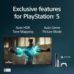 Sony BRAVIA 2 II 55 Inch 4K Ultra HD LED Smart TV with Google TV and Exclusive Features for PlayStation®5 (K-55S20M2)  2025 Model